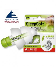 Беруші для сну Alpine SleepSoft (Голландія) - фото №1
