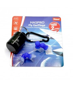 Беруши для полета HASPRO FLY Ear Plugs - семейный пакет (детские + взрослые) (Польша) - фото №4